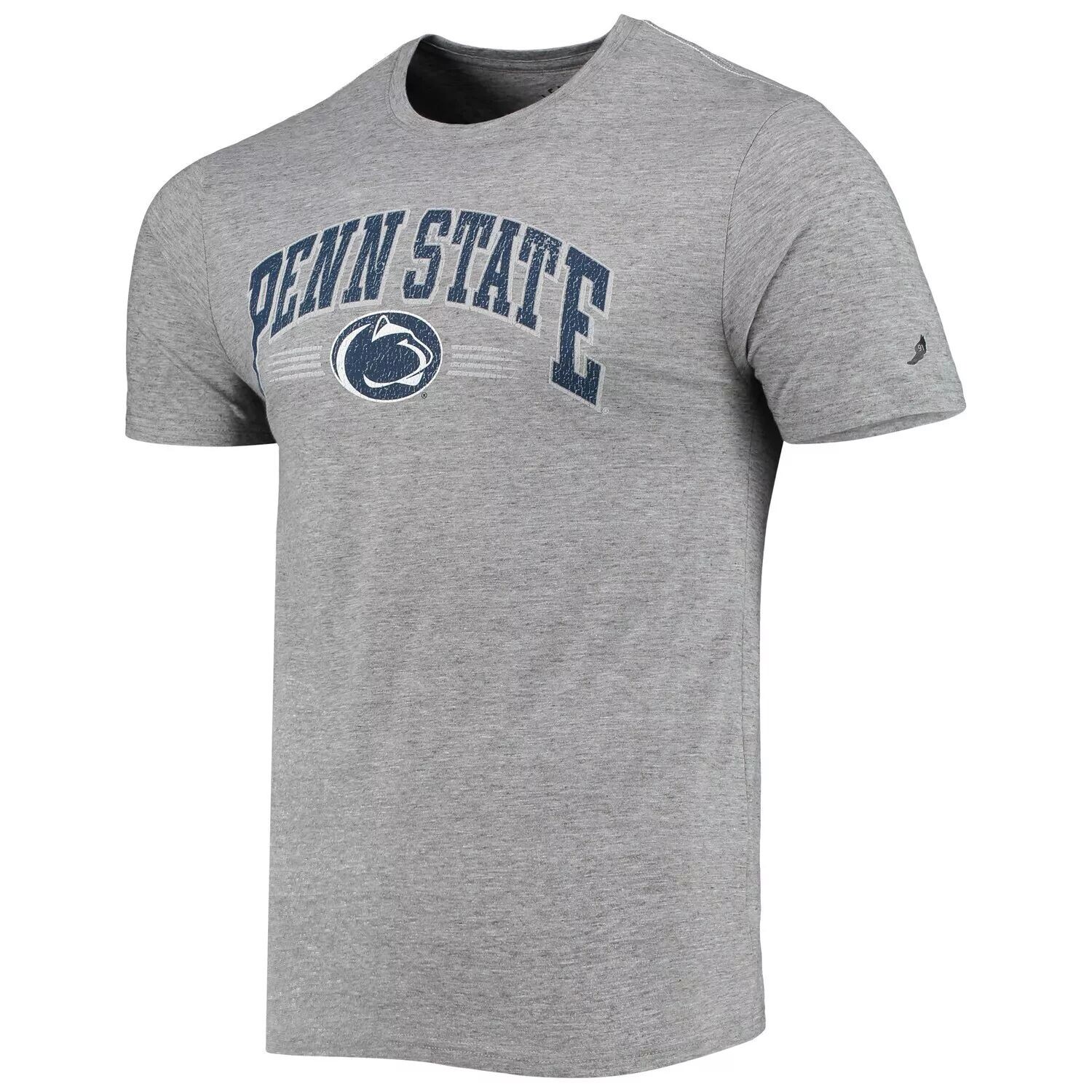 

Мужская лига студенческой одежды Серая футболка Penn State Nittany Lions Upperclassman Reclaim Recycled Jersey