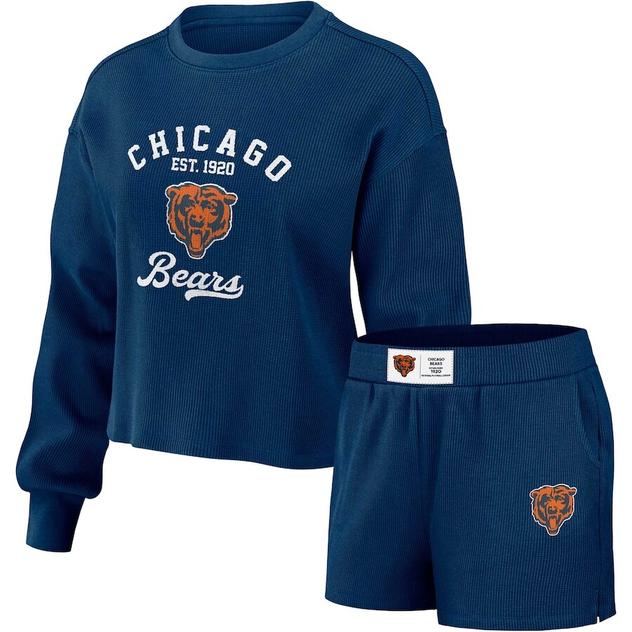 

Пижамный комплект WEAR by Erin Andrews Chicago Bears, нави