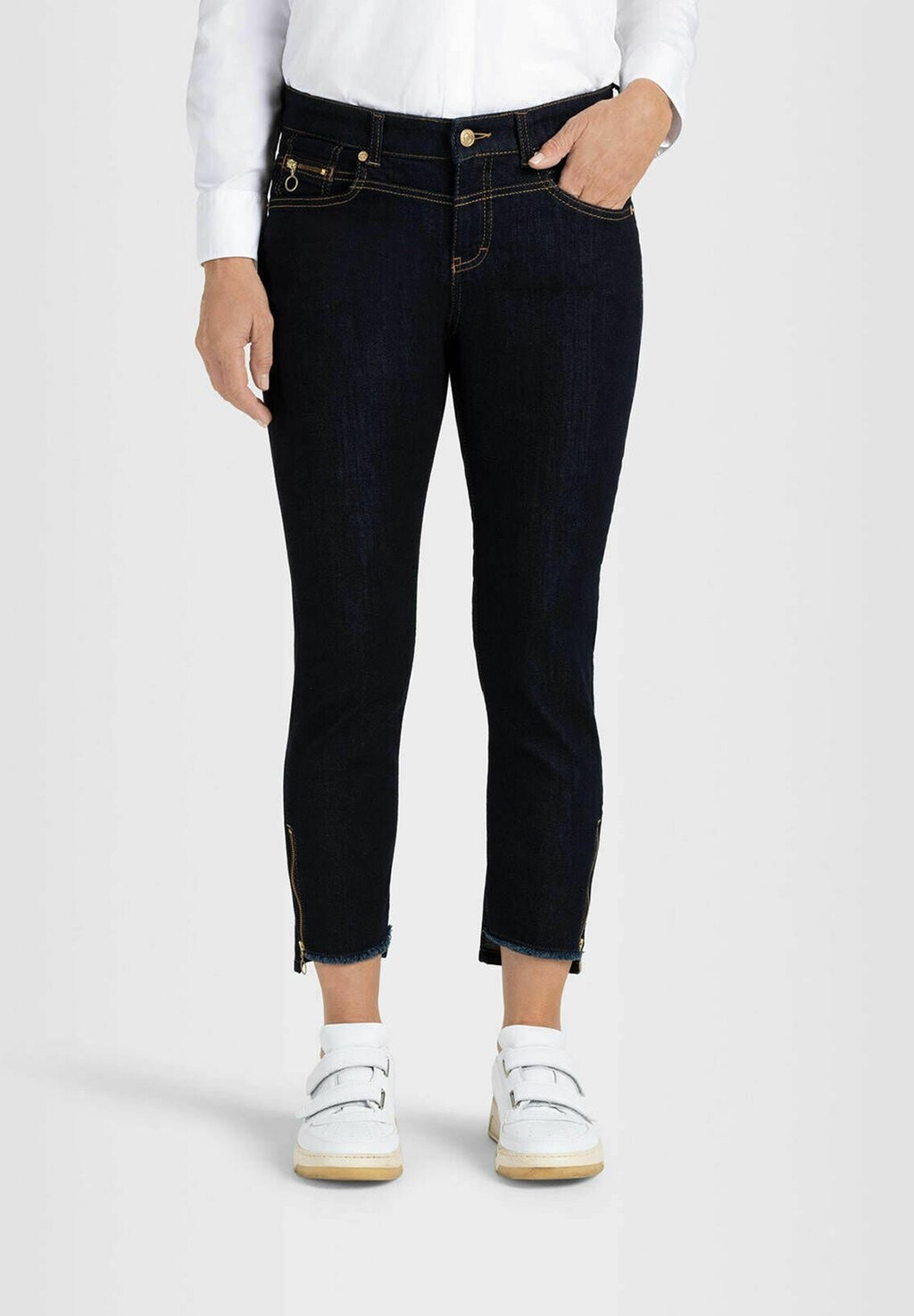 

Узкие джинсы MAC Jeans, темно-синий