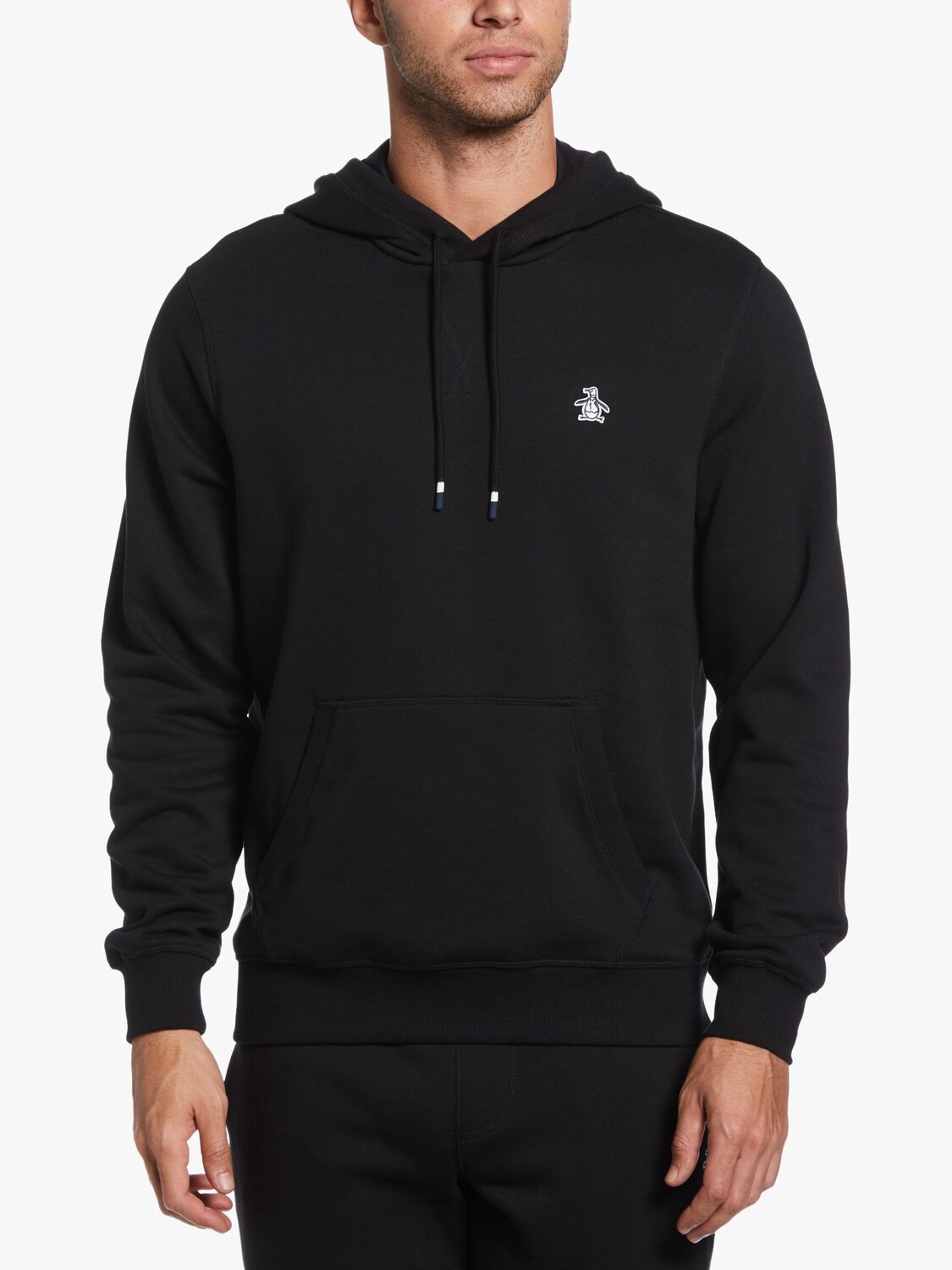 

Флисовая толстовка с длинными рукавами и наклейками Pete Original Penguin, черный