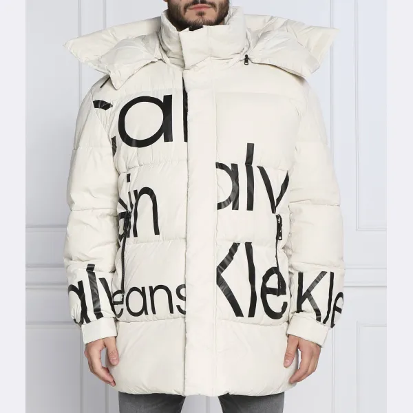 

Куртка стандартного кроя Calvin Klein, бежевый
