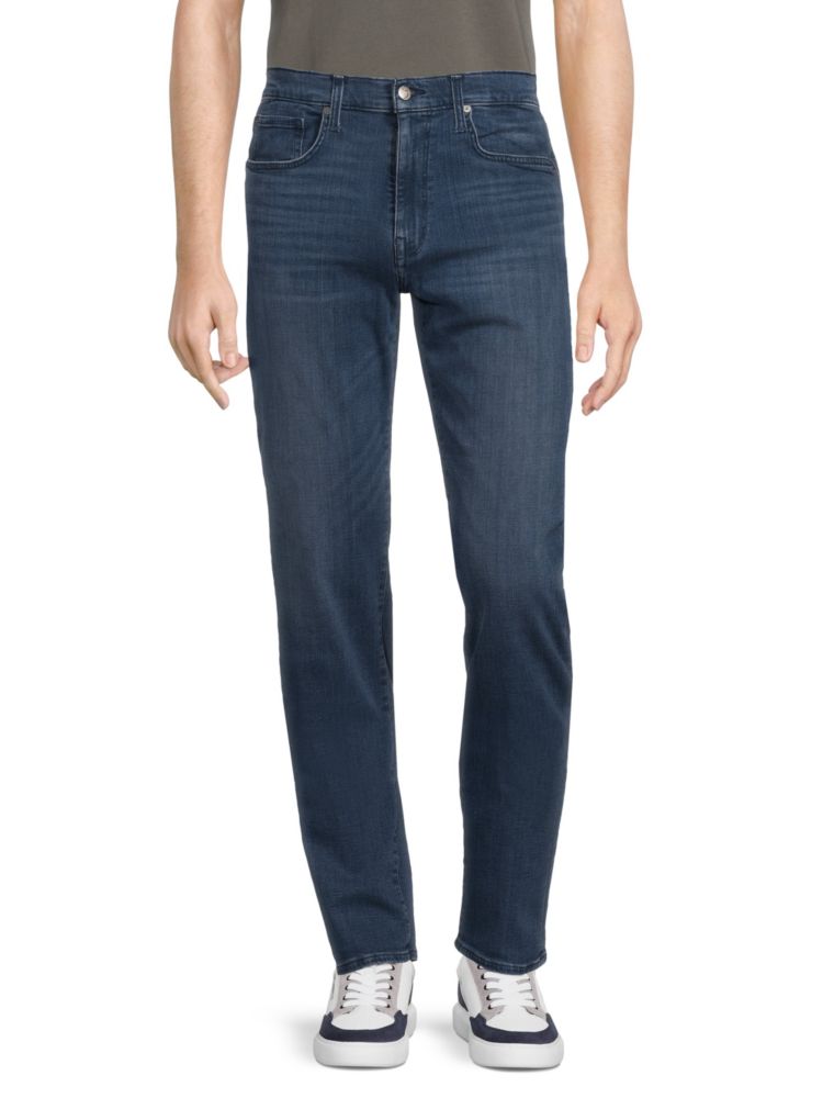 Прямые и узкие джинсы Brixton с высокой посадкой Joe'S Jeans, цвет Henris Blue