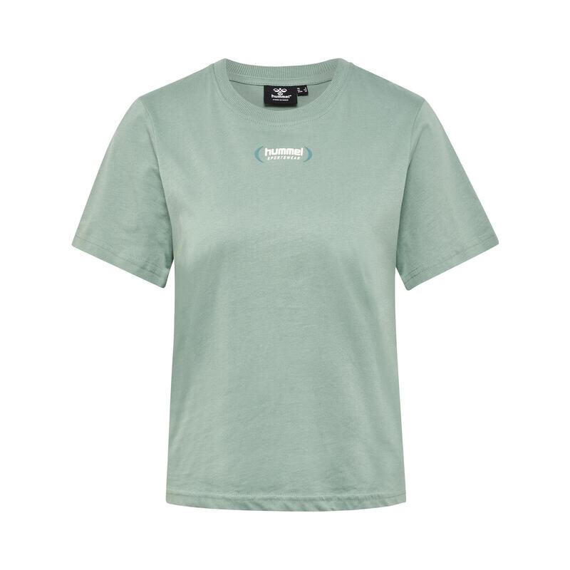 

Женская футболка Hmlpaola Regular для спорта и отдыха HUMMEL, цвет gruen