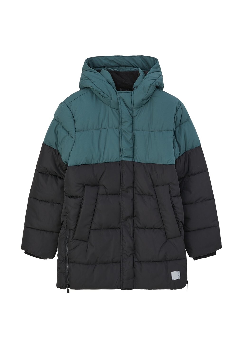 

Зимнее пальто MIT FLEECE FUTTER s.Oliver, цвет black teal