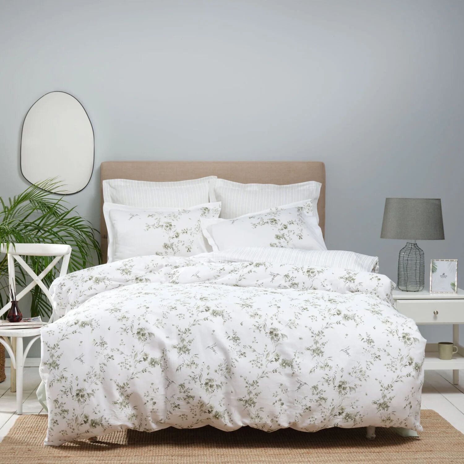 

Комплект постельного белья Karaca Home Marisa из 100% атласного хлопка