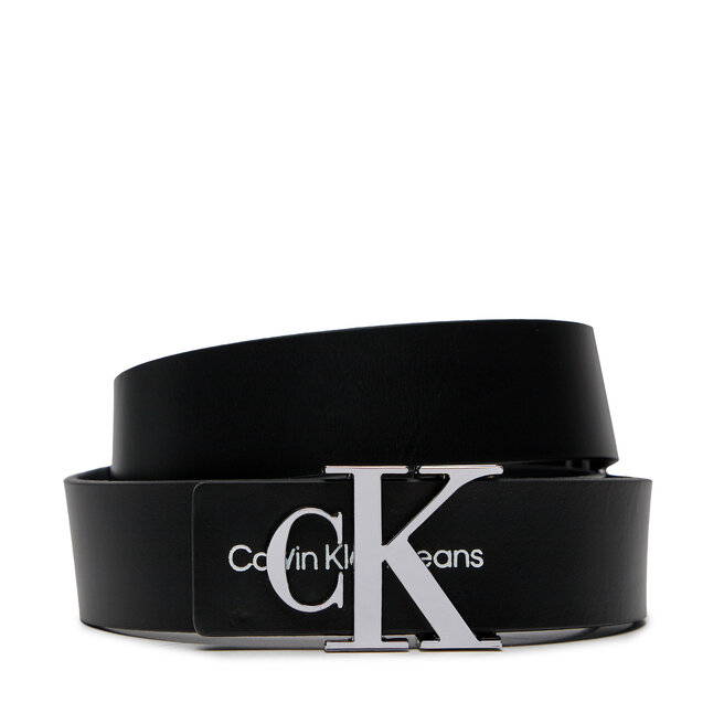 Ремень Calvin Klein Jeans MonogramHardware, черный