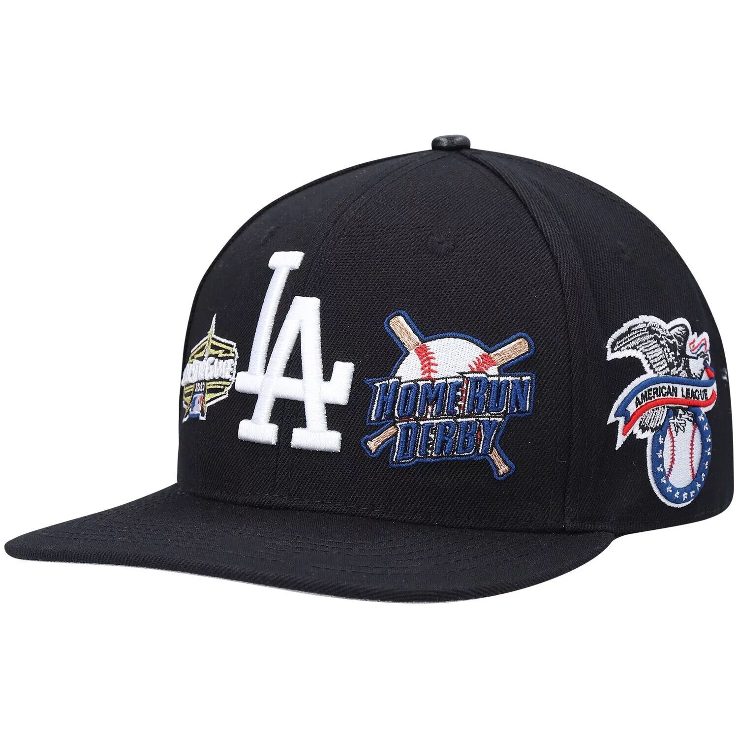

Мужская шерстяная шляпа Snapback Los Angeles Dodgers All-Star Multi Hit Pro Standard черная