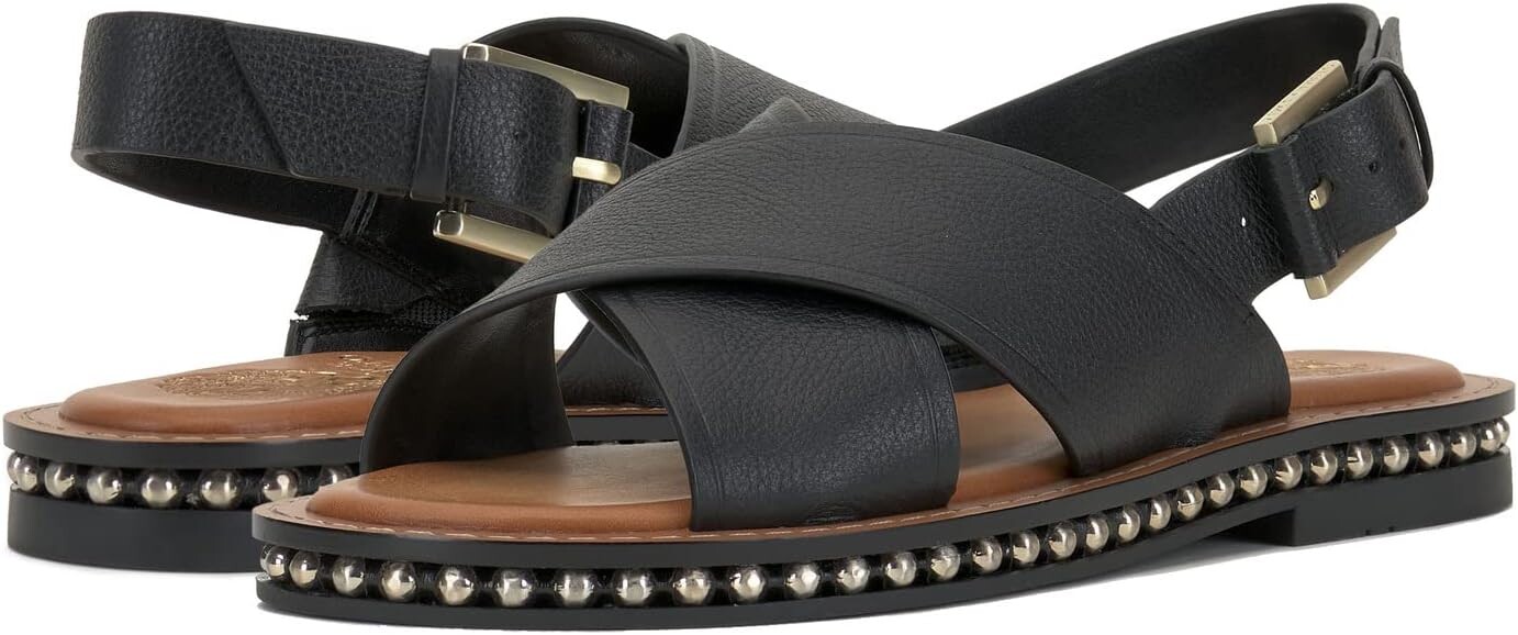 

Сандалии на плоской подошве Ceemilo Vince Camuto, черный