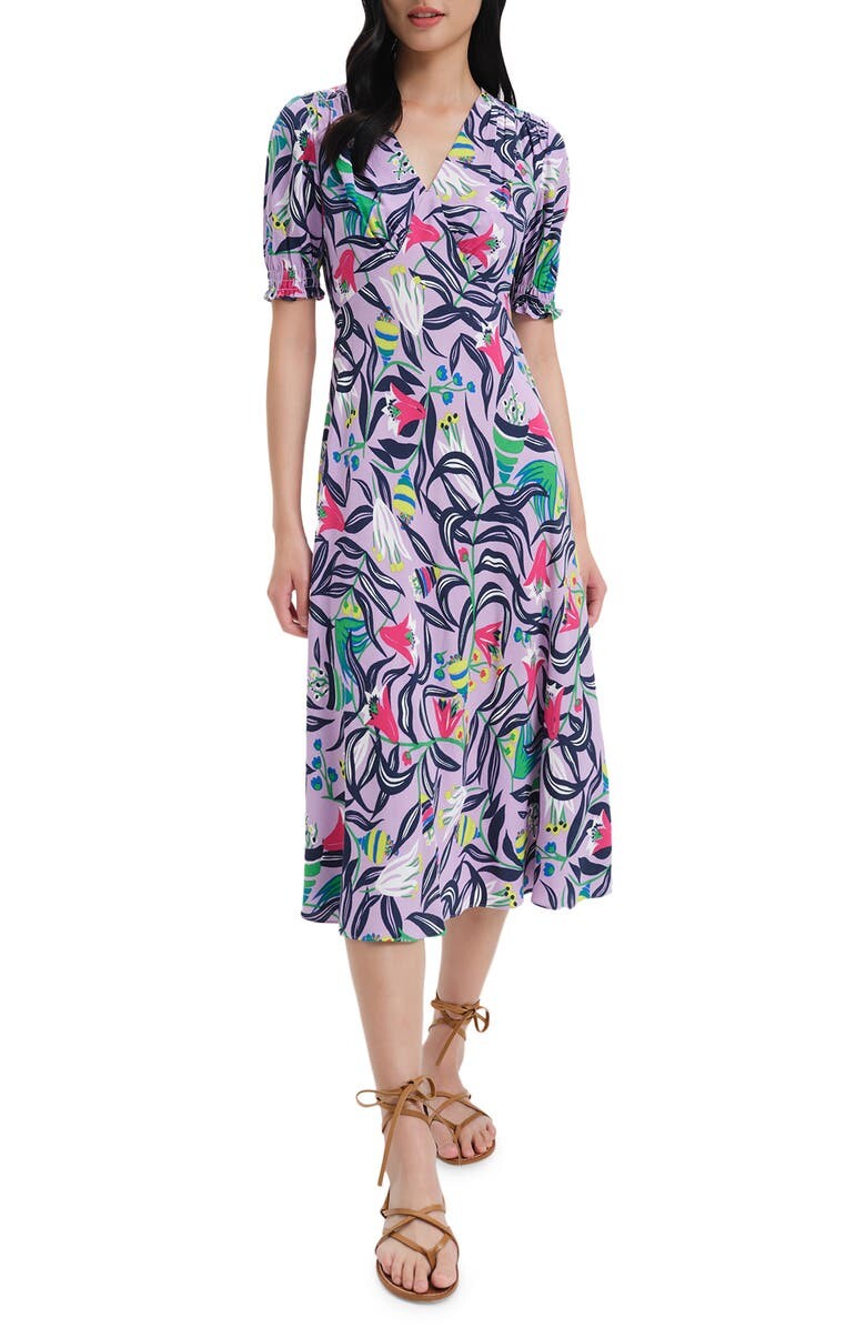 

Платье миди Jemma с цветочным принтом DIANE VON FURSTENBERG
