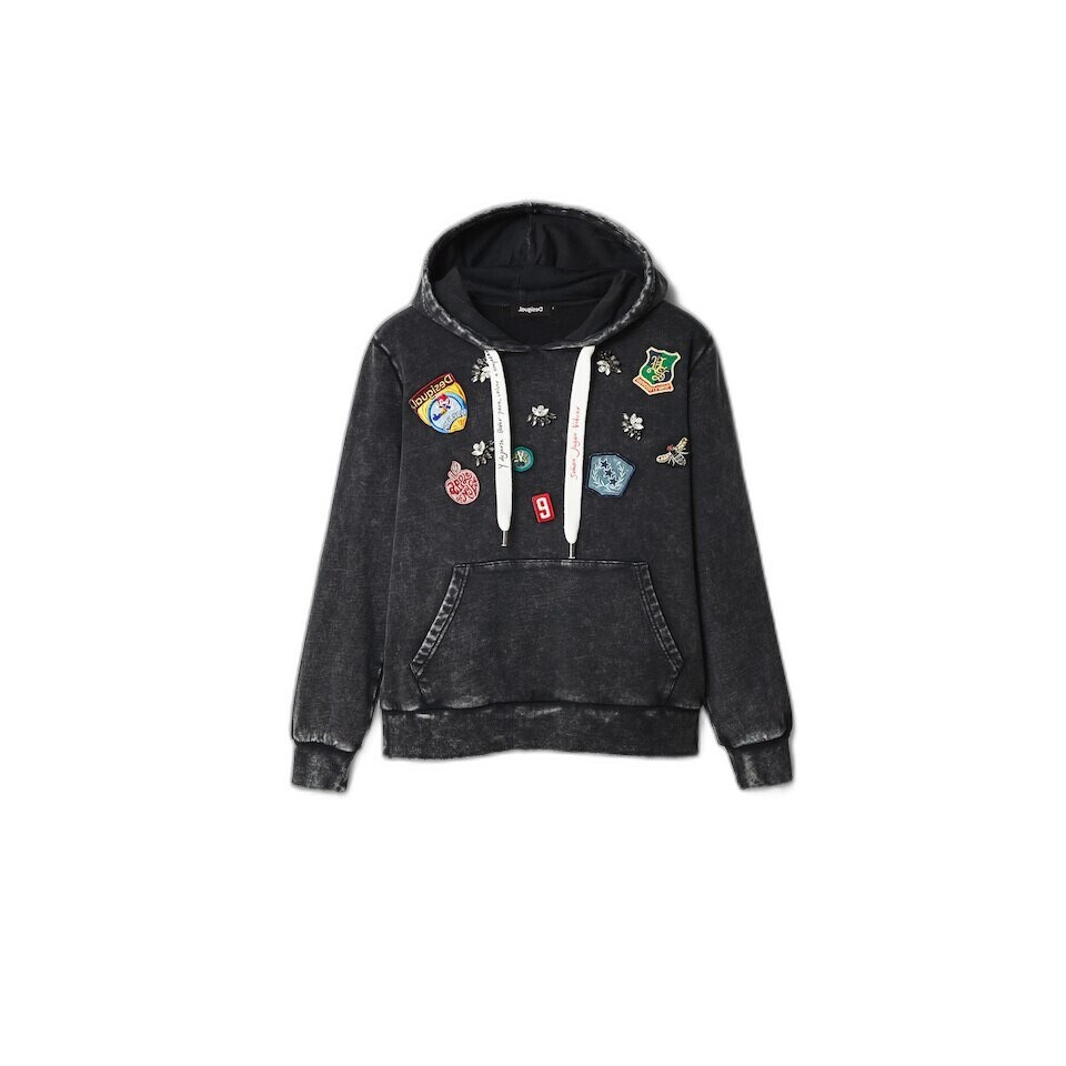 

Толстовка Desigual Stamps, черный