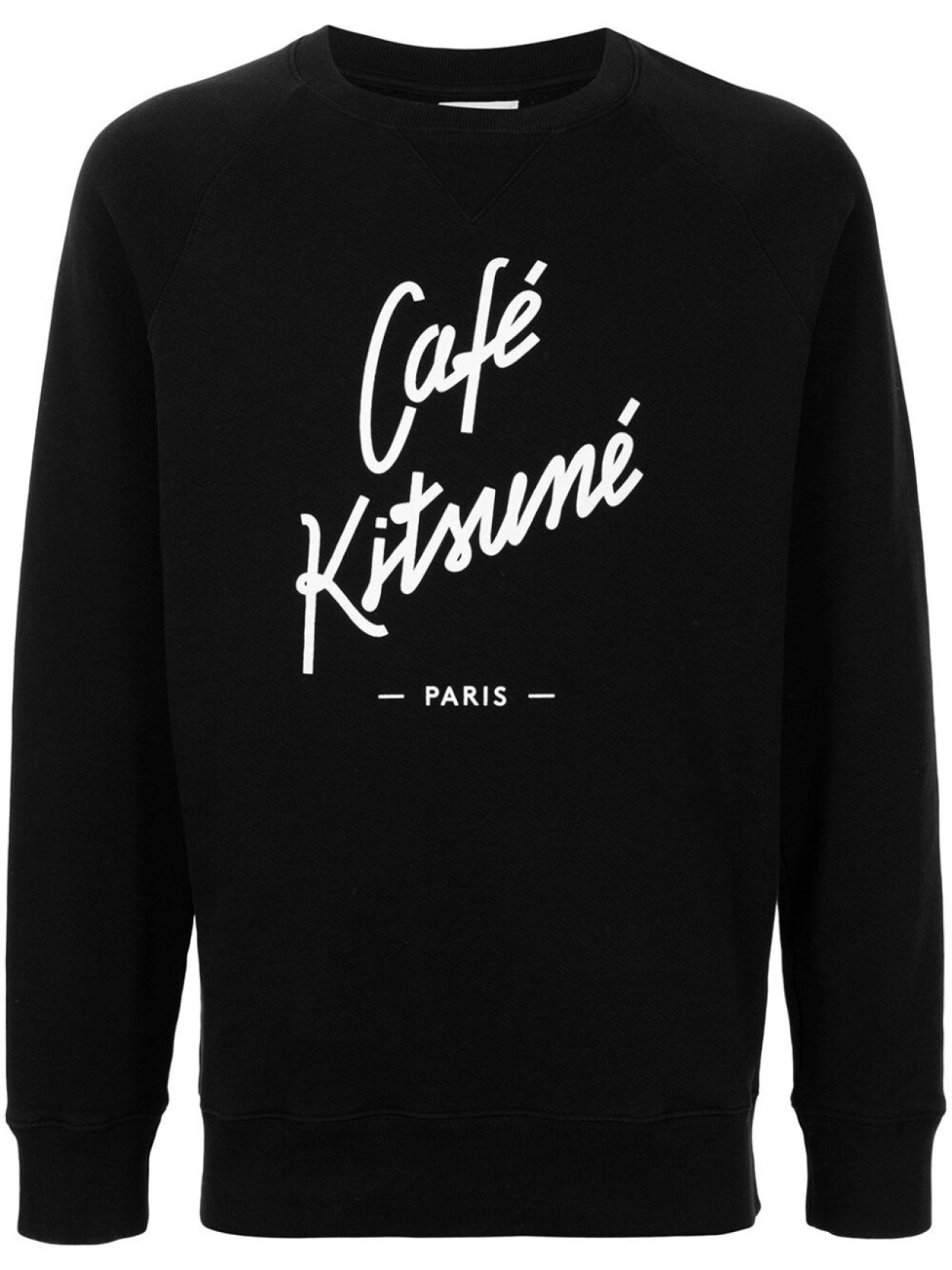 

CAFÉ KITSUNÉ толстовка с логотипом, черный