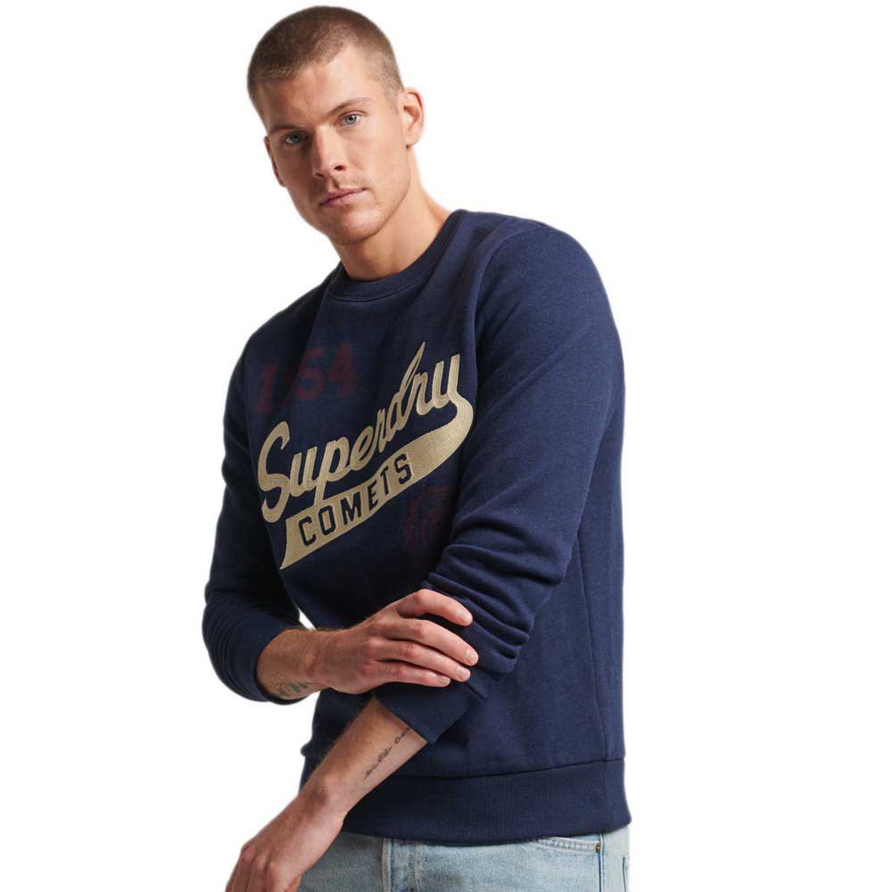 

Толстовка Superdry Vintage Home Run, синий