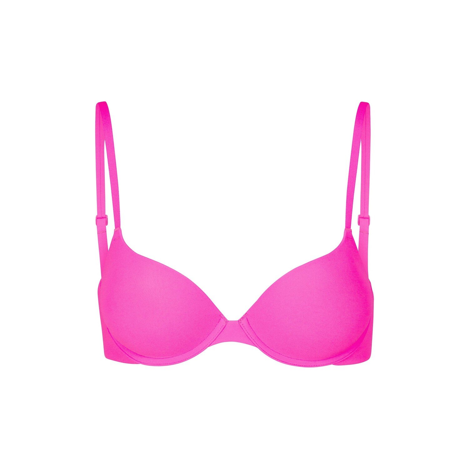 

Бюстгальтер push-up SKIMS, цвет neon pink