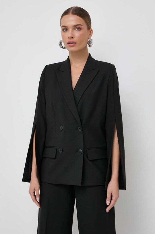 

Блейзер с добавлением шерсти Twinset, черный