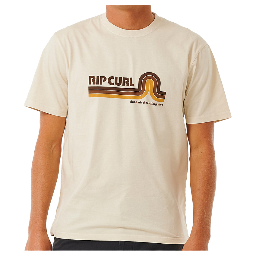 Футболка Rip Curl Surf Revival Mumma Tee, цвет Vintage White толстовка rip curl surf revival panelled бежевый
