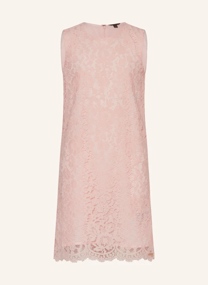 Кружевное платье Guess, розовый кружевное платье крючком guess светло розовый