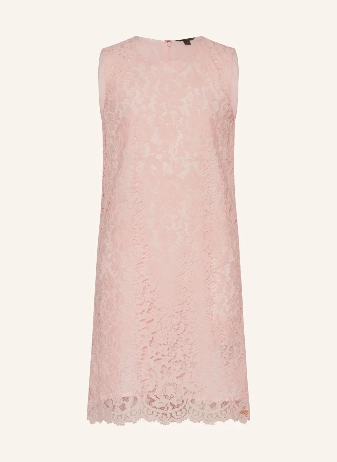 

Кружевное платье Guess, розовый