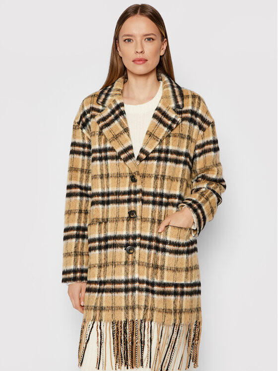 

Переходное пальто стандартного кроя Pinko, коричневый