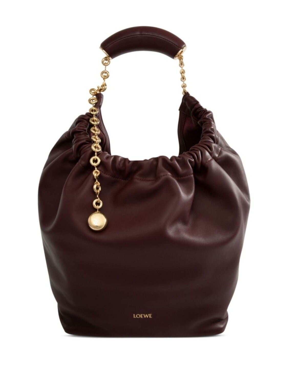 

LOEWE сумка на плечо Squeeze среднего размера, красный