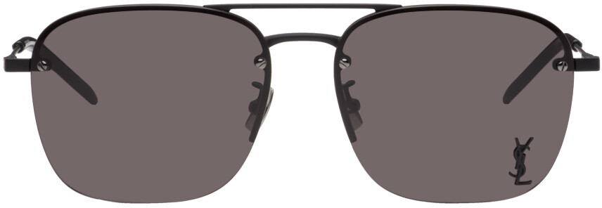 

Черные солнцезащитные очки SL 309 M Черные Saint Laurent