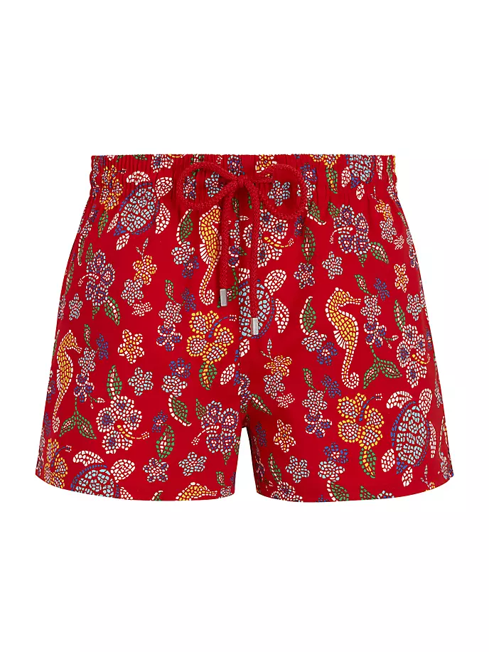 

Плавки с рисунком Manta Vilebrequin, цвет coquelicot
