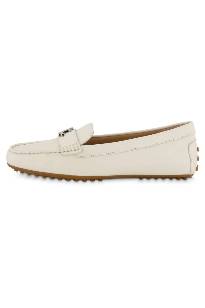 

Лоферы из кожи наппа Lauren Ralph Lauren, белый