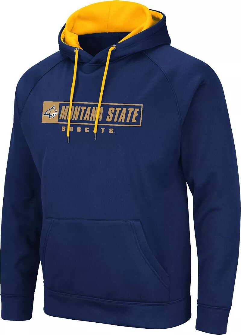 

Colosseum Мужская темно-синяя толстовка Montana State Bobcats