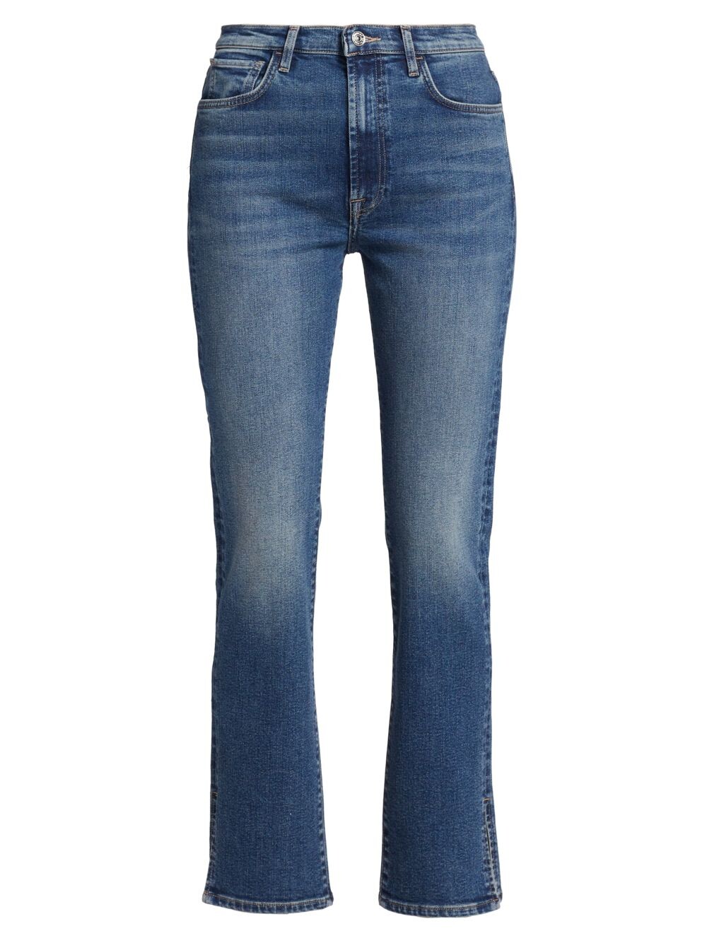 

Эластичные расклешенные джинсы Easy Slim с высокой посадкой 7 For All Mankind