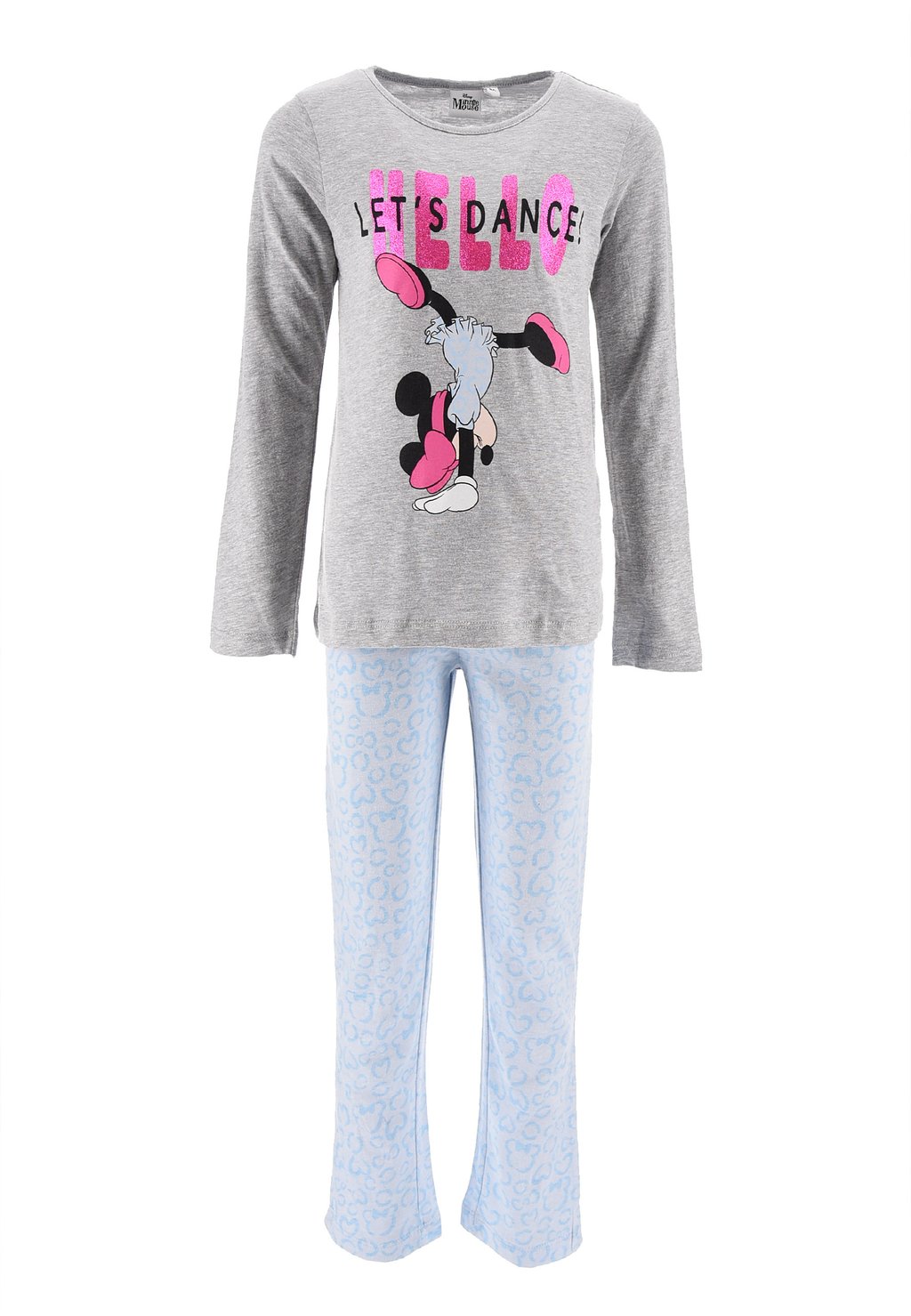 Комплект одежды для сна Mickey & Minnie, цвет grey, light blue