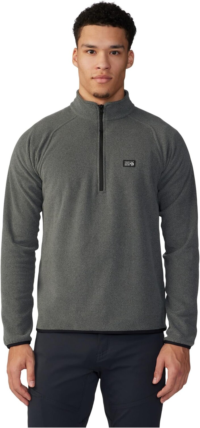 

Толстовка Mountain Hardwear Microchill 1/4 Zip Pullover, цвет Foil Grey Heather