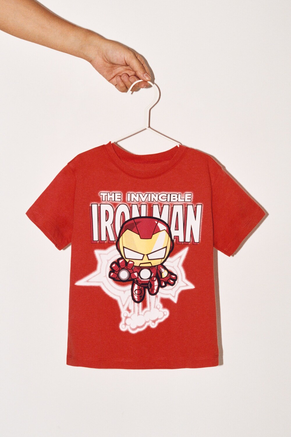 

Железный человек футболка marvel Zara, красный