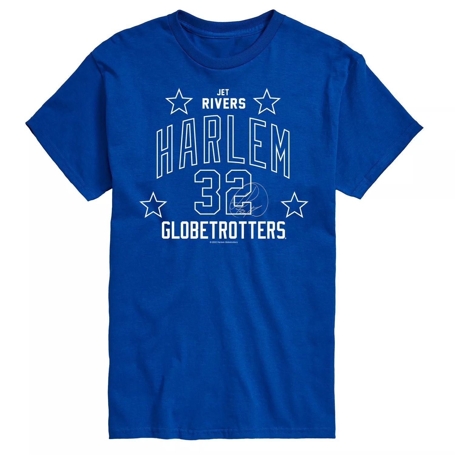 

Мужская футболка Harlem Globetrotters Jet Rivers 32 Licensed Character