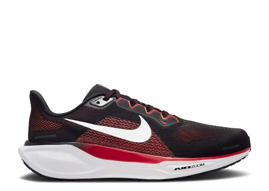 

Кроссовки Nike Air Zoom Pegasus 41 Extra Wide, цвет Black Fire Red
