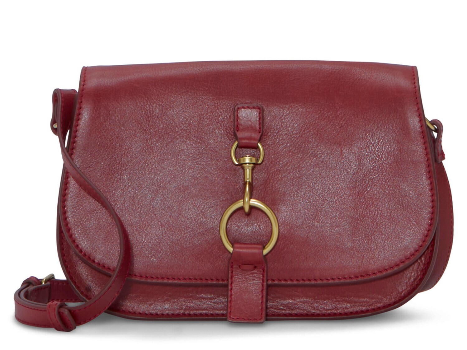 

Кожаная сумка через плечо Lucky Brand Kate, красный