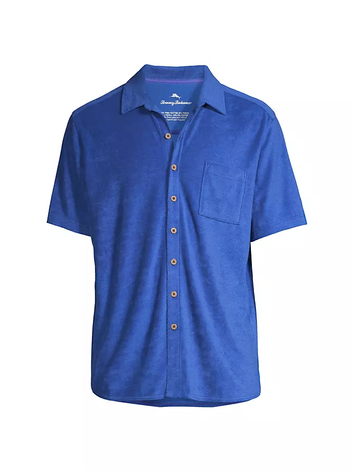

Рубашка для лагеря у бассейна Tommy Bahama, синий