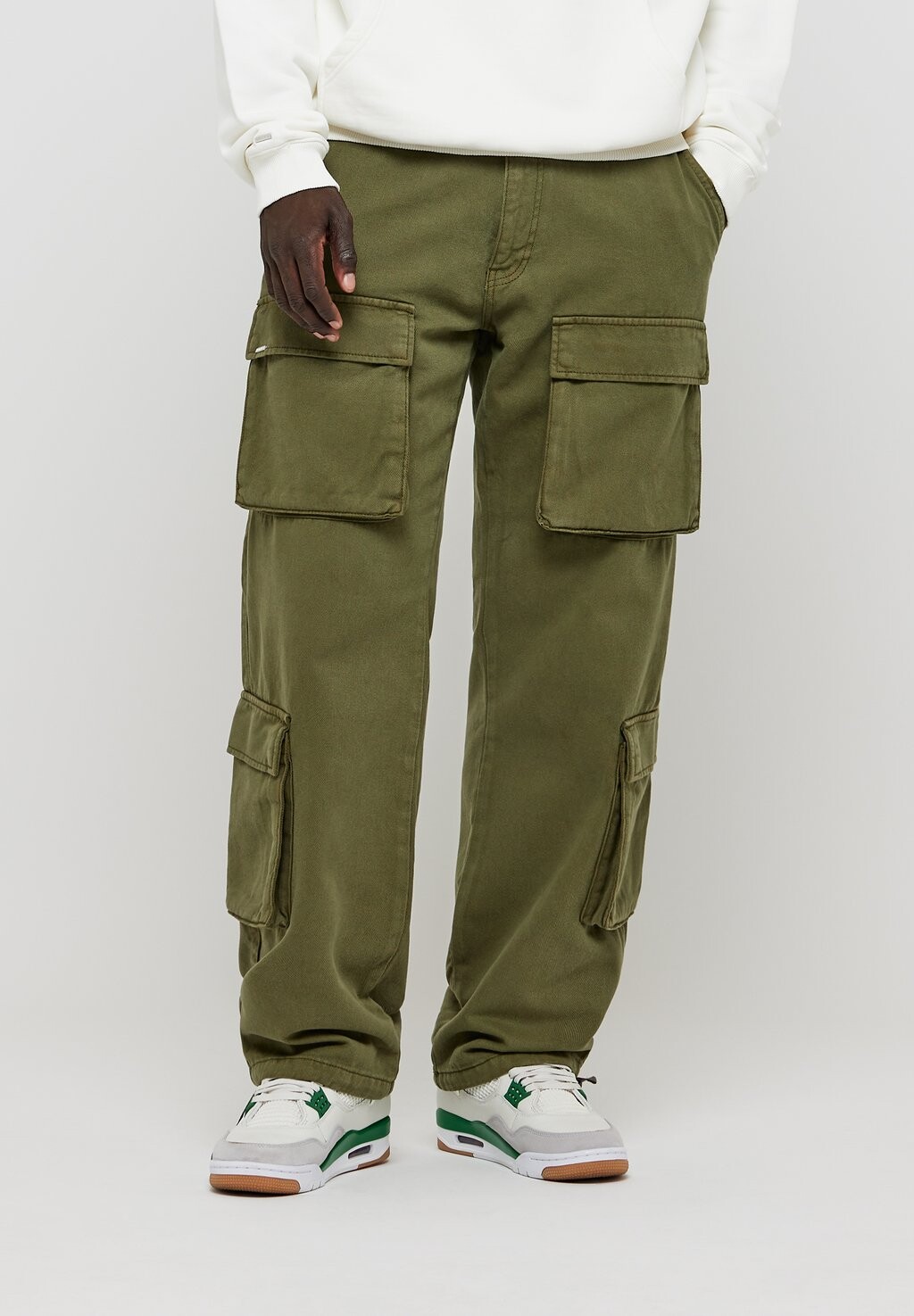 

Брюки карго FRONT PANT EIGHTYFIVE, цвет olive
