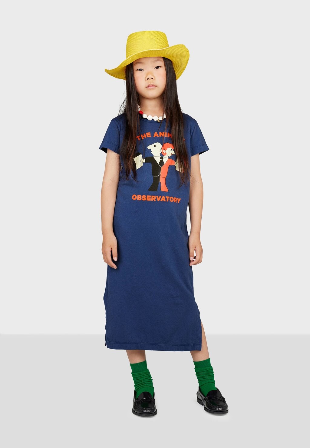 

Платье из джерси GORILLA THE ANIMALS OBSERVATORY, цвет navy blue