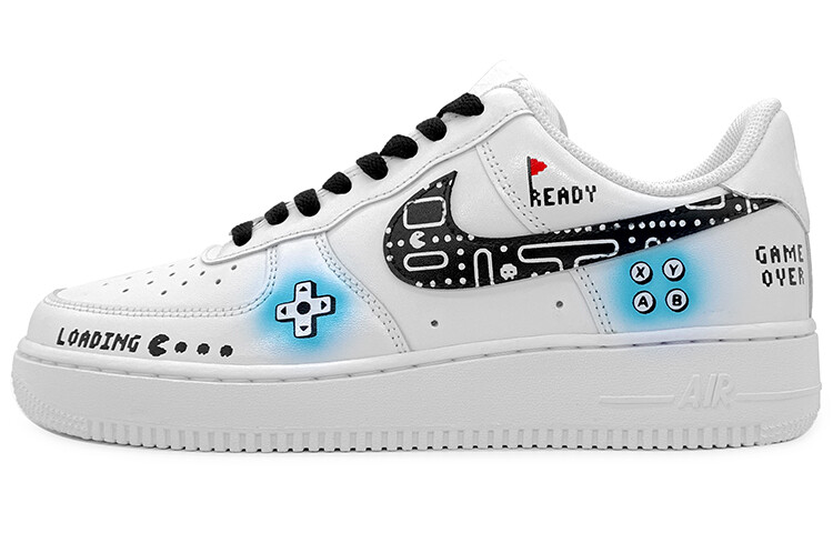 

Кроссовки Nike Air Force 1 Skateboard Shoes Women's Low-Top Ice Blue