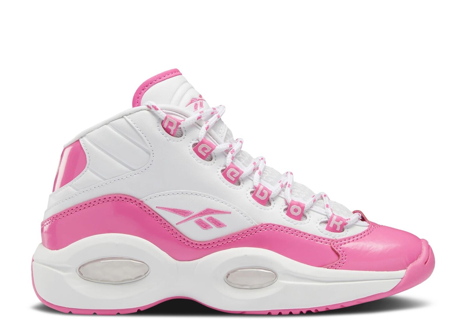 

Кроссовки Reebok Question Mid Big Kid 'Atomic Pink', розовый