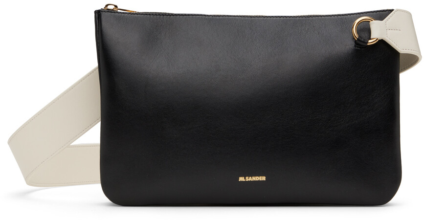 

Черная сумка через плечо Jil Sander
