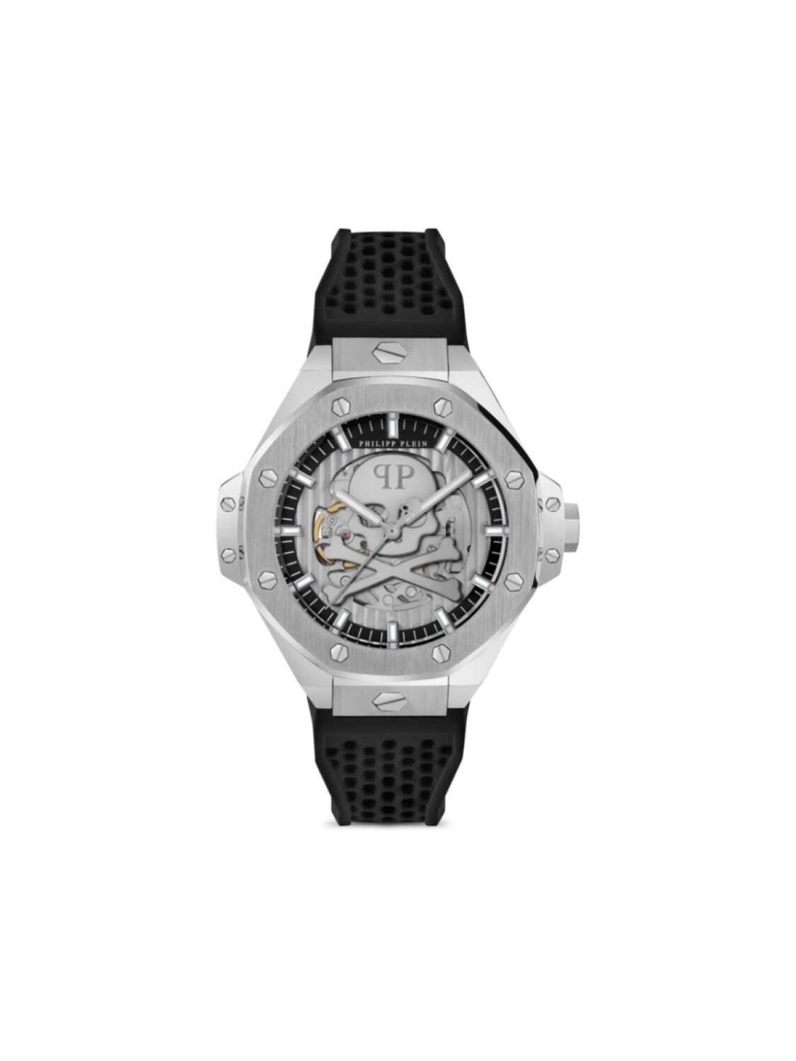 

Наручные часы $Keleton Royal 46 мм Philipp Plein, серебристый