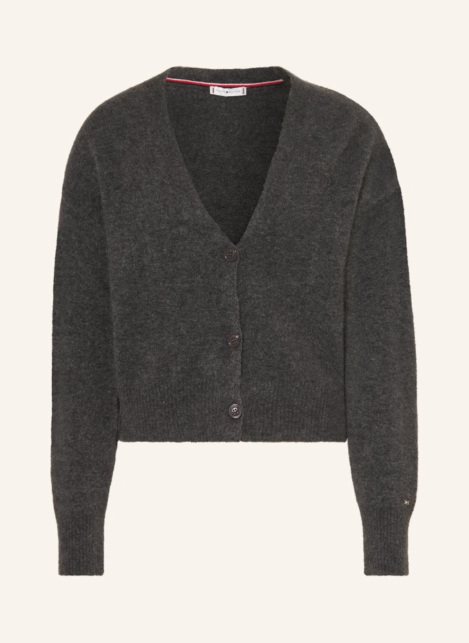 

Кардиган с альпакой Tommy Hilfiger, серый
