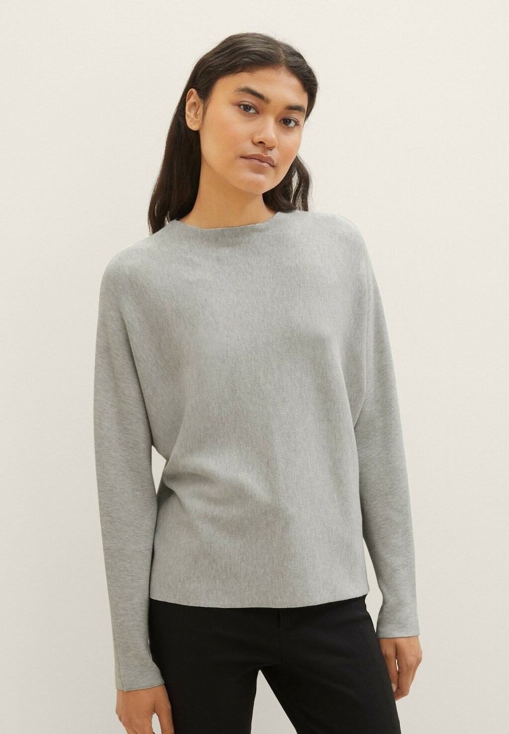 

Свитшот TOM TAILOR DENIM BASIC, цвет basic light grey melange