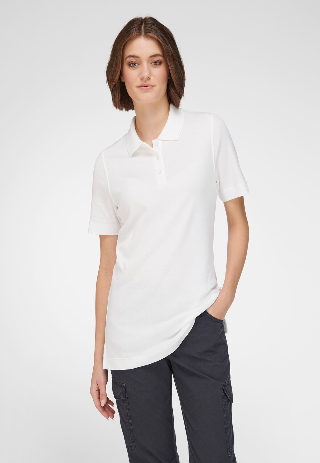 

Поло PETER HAHN Cotton, белый