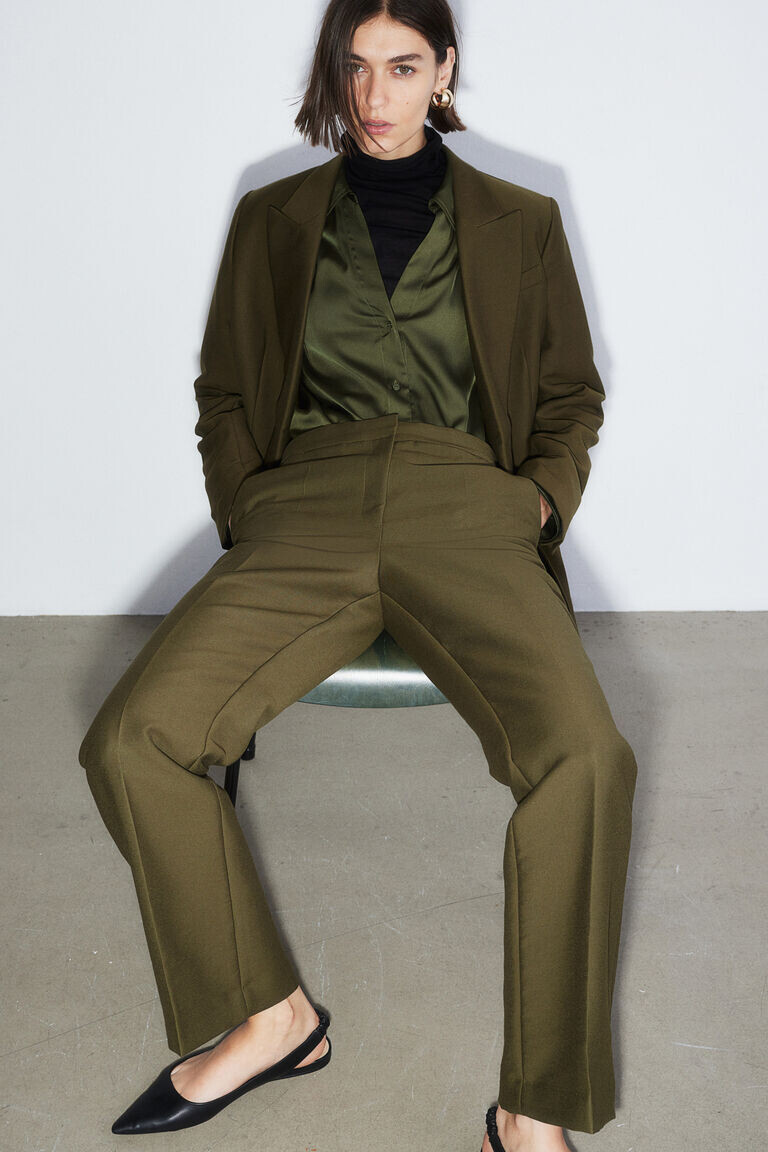

Индивидуальные брюки H&M, хаки