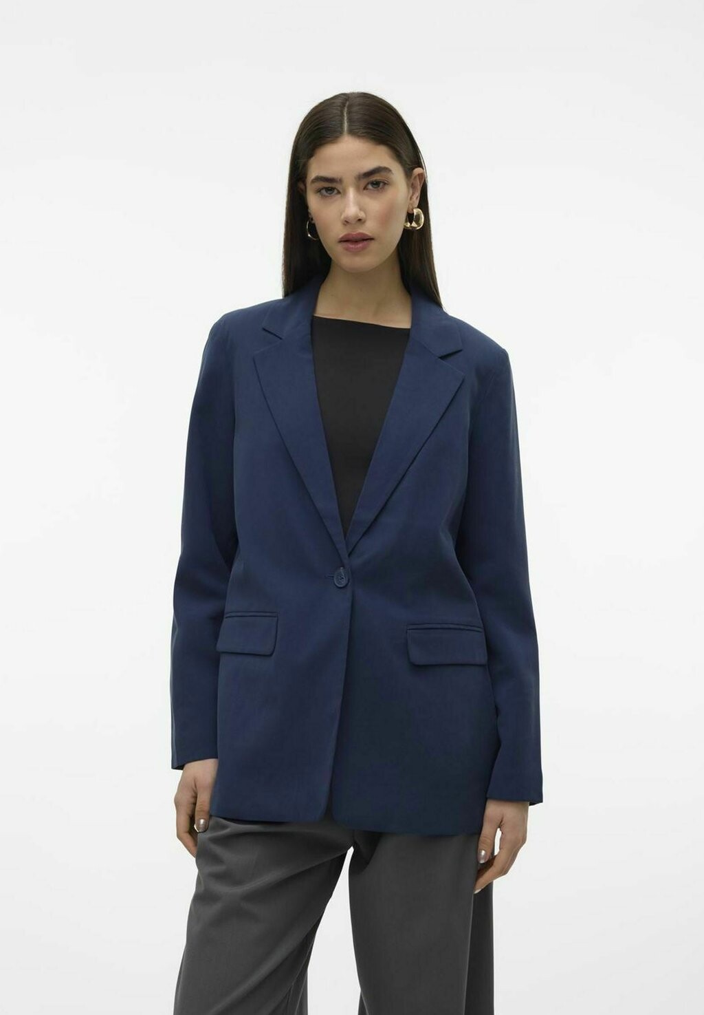 Короткое пальто VMCARMEN LS Vero Moda, цвет navy blazer