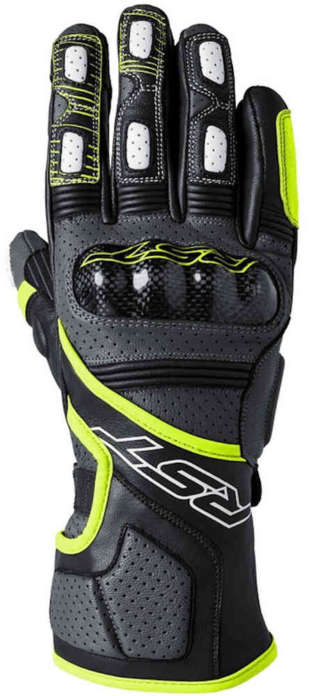 Мотоциклетные перчатки Fulcrum RST, черный желтый прямая поставка usb перчатки грелка для рук нагревательный коврик из углеродного волокна для лыжных перчаток