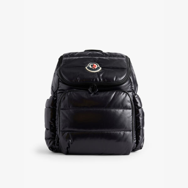 

Детский рюкзак-ракушка для мам Moncler, черный