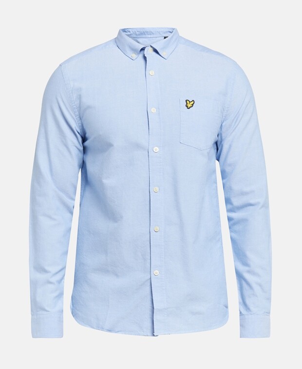 

Рубашка ORGANIC с длинными рукавами - стандартный крой Lyle & Scott, королевский синий