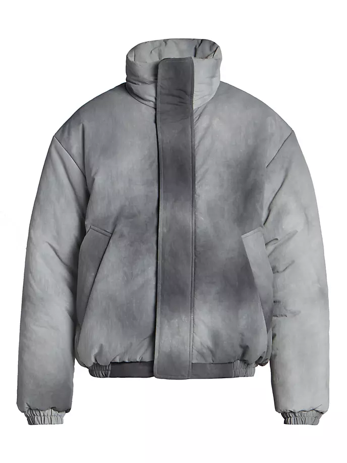 

Пуховик Osam Wave Dyed Acne Studios, серый